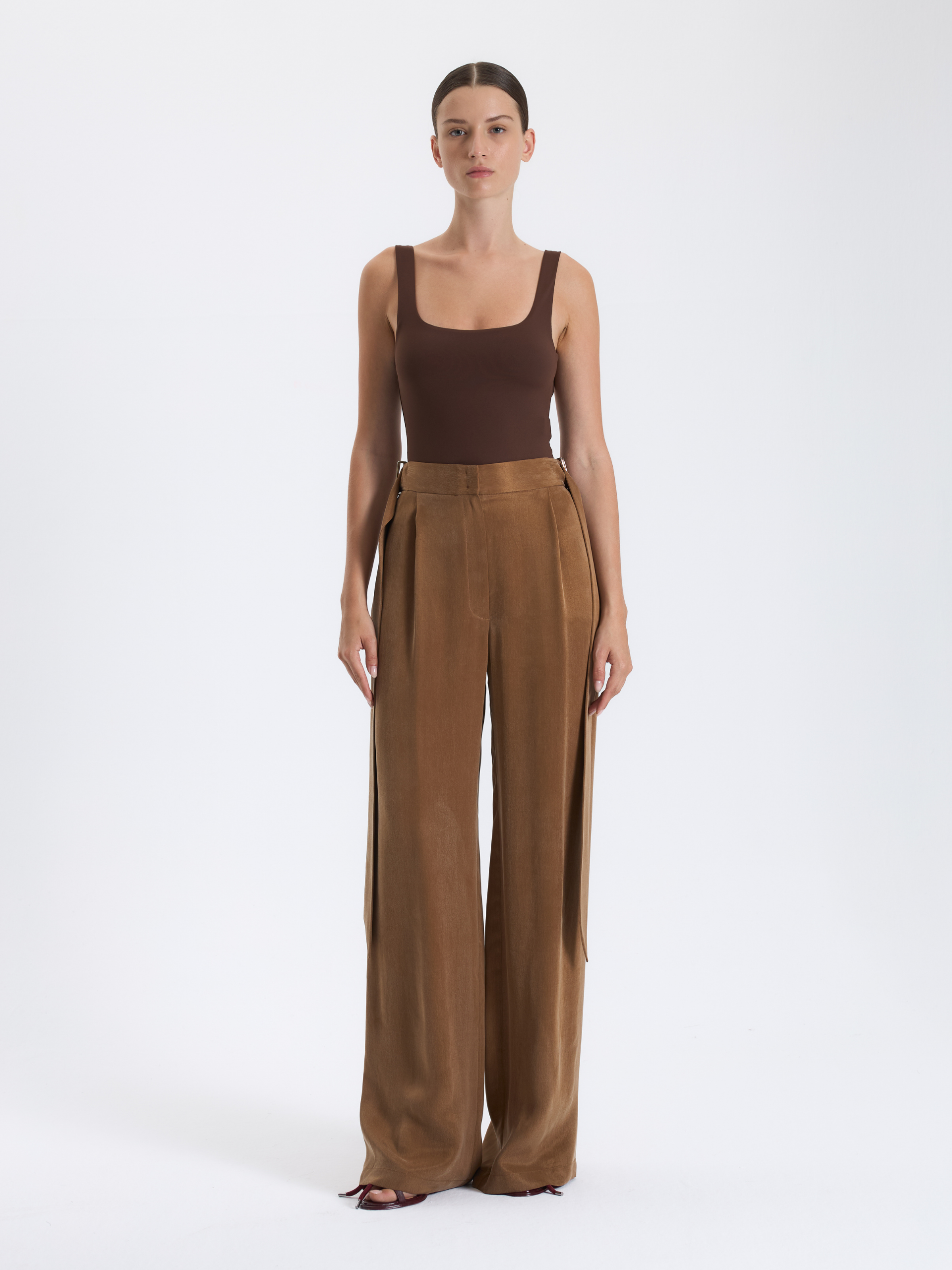 Karamel Palazzo Pantolon